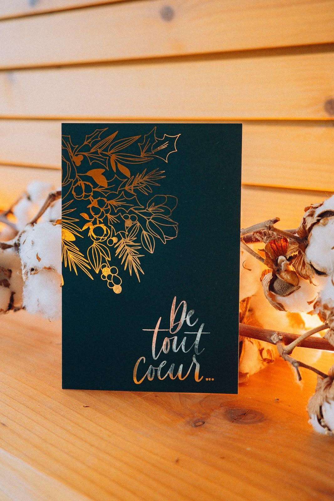 De tout cœur ...